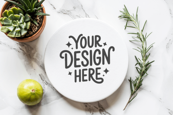 Download Christmas Coaster Mockup 93 - Premium Bundle