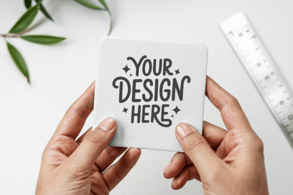 Download Christmas Coaster Mockup 126 - Premium Resources